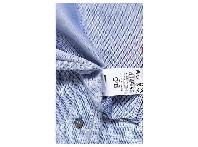 DOLCE & GABBANA, Camicia blu - vista 6