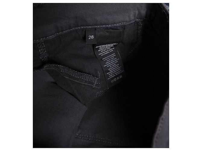 J Brand marca j, jeans elásticos capri rasgados grises - vista 6