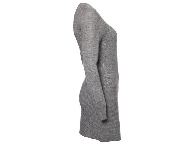 Isabel Marant Etoile, Graues Wollkleid - Ansicht 4