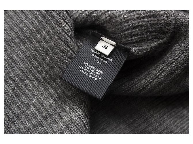 Isabel Marant Etoile, Graues Wollkleid - Ansicht 6
