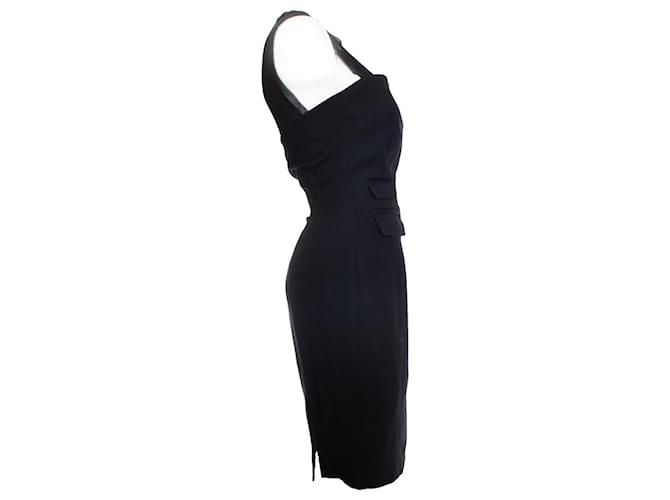 Dsquared2, Schwarzes Bleistiftkleid - Ansicht 3
