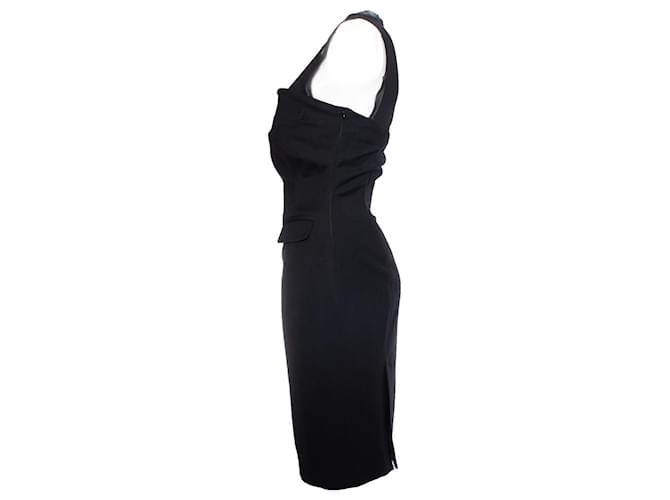 Dsquared2, Schwarzes Bleistiftkleid - Ansicht 4