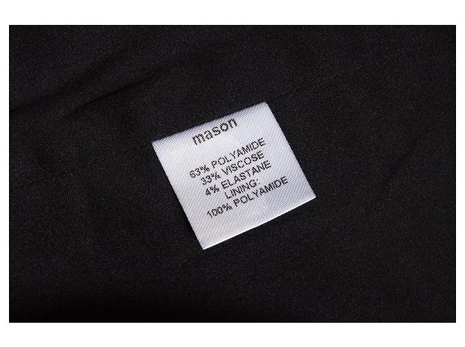 Autre Marque Masón, Falda asimétrica negra Negro - vista 5