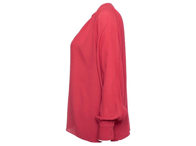 Autre Marque Repeat Camicetta rosa in viscosa - vista 3