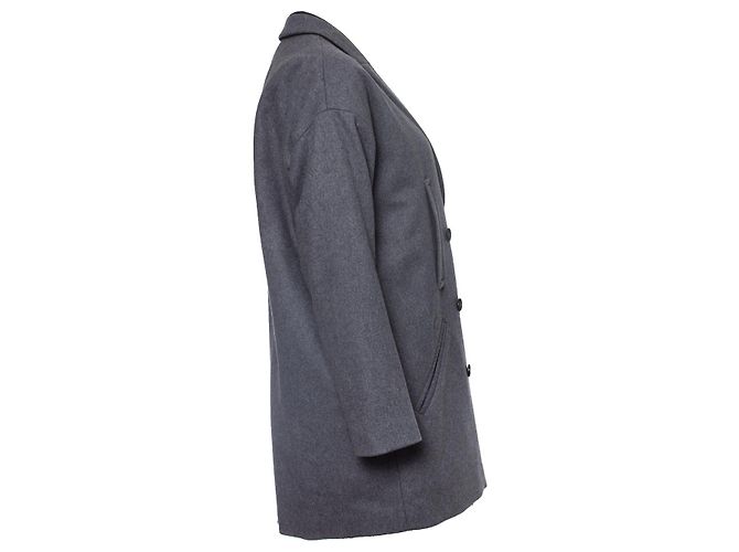 Zadig & Voltaire ZADIG Y VOLTAIRE, Abrigo blazer de lana gris - vista 3