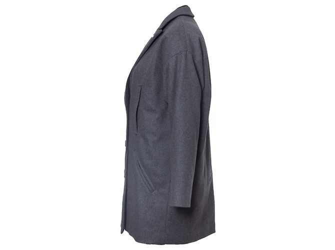 Zadig & Voltaire ZADIG Y VOLTAIRE, Abrigo blazer de lana gris - vista 4