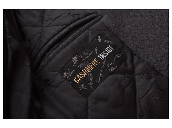 Zadig & Voltaire ZADIG Y VOLTAIRE, Abrigo blazer de lana gris - vista 6