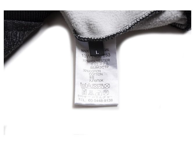 GIVENCHY, crewneck sweater with American flag Grey - view 5