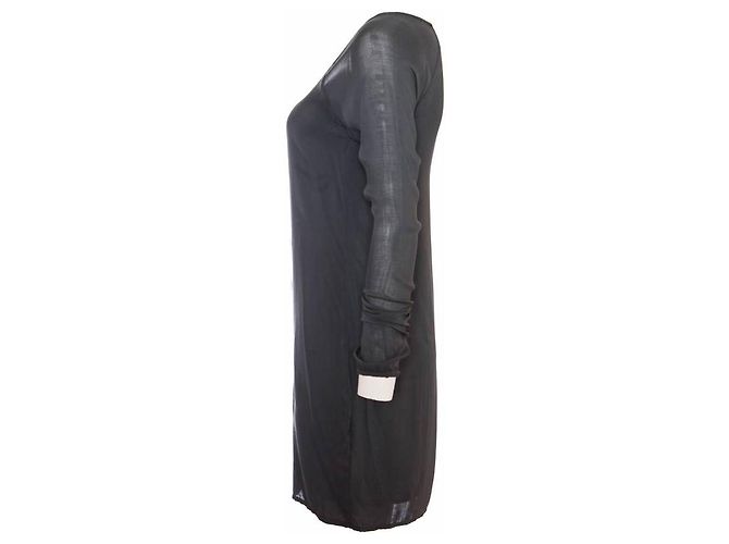 Autre Marque James Perse, Dunkelgrau/grünes Kleid in Größe 0/XS. - Ansicht 4