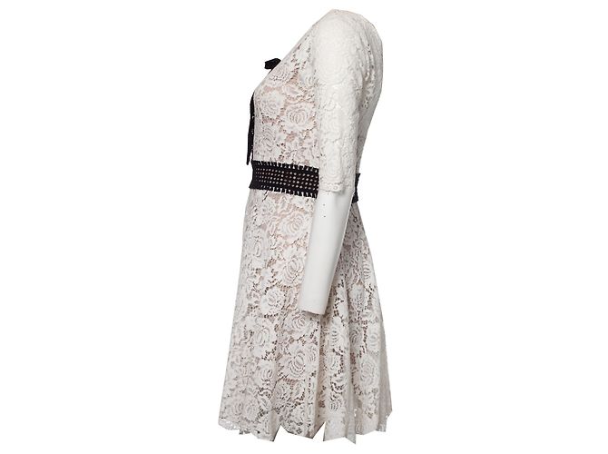 The Kooples DIE KOOPLES, Weißes Spitzenkleid - Ansicht 3