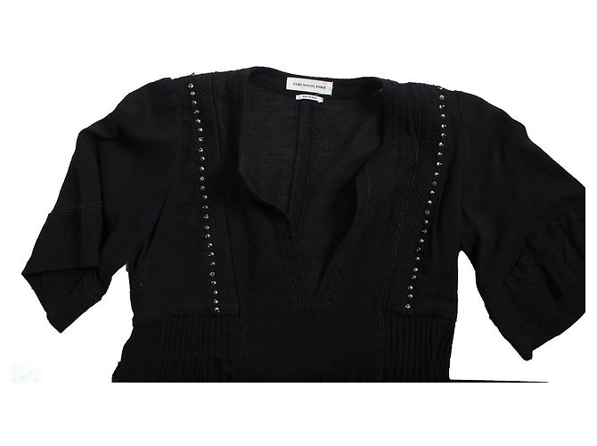 Isabel Marant Etoile, Schwarze Tunika - Ansicht 7