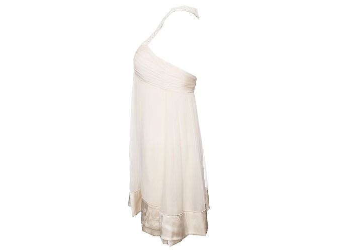 Autre Marque Jasmine Di Milo, Ecrufarbenes römisches Kleid in der Größe EU40 / l. - Ansicht 2