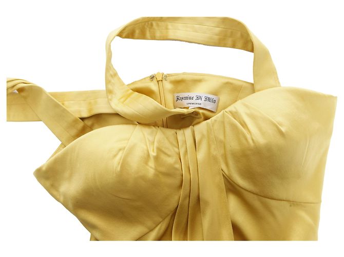 Autre Marque Jazmín Di Milo, Top de seda amarillo - vista 6