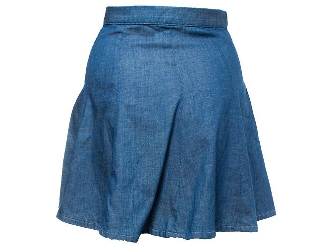 RAG & BONE, Gonna di jeans Blu - vista 2