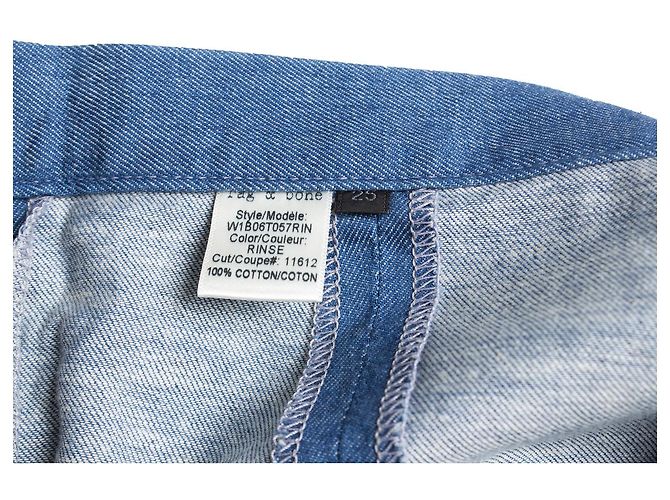 RAG & BONE, Gonna di jeans Blu - vista 5