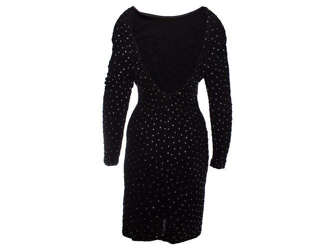 Autre Marque Jimmy Choo per H&M, vestito con strass Nero - vista 2