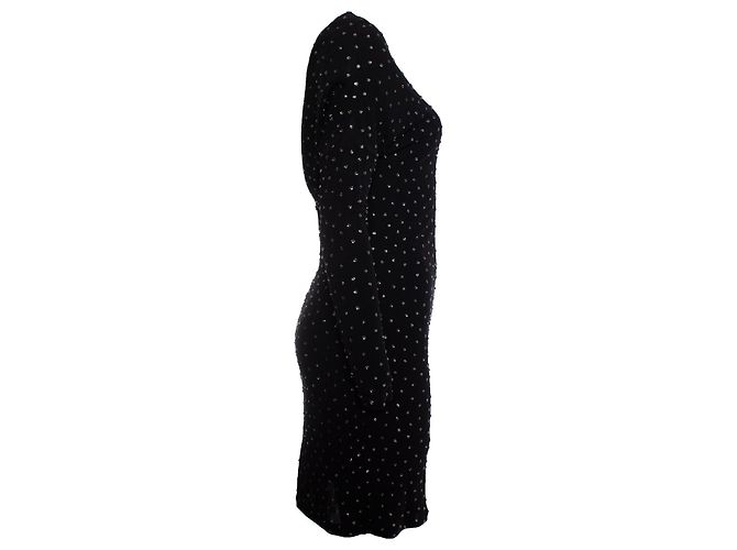 Autre Marque Jimmy Choo per H&M, vestito con strass Nero - vista 3