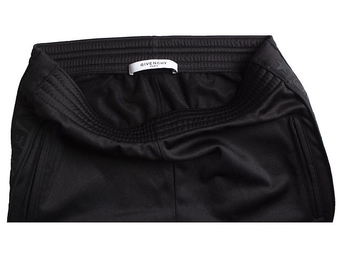 GIVENCHY, Schwarze Jogginghose mit Logobesatz - Ansicht 5