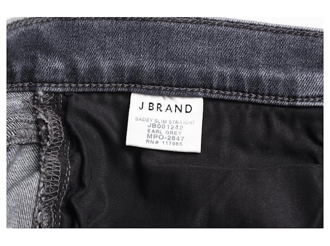 J Brand marca j, Vaqueros elásticos grises - vista 5