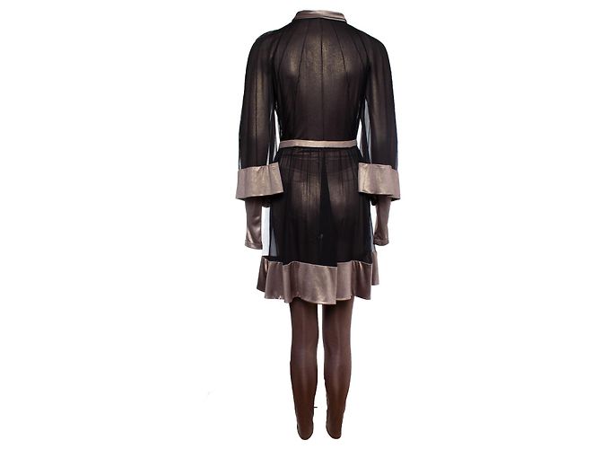 Chanel, traje dorado - vista 3