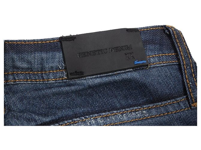 Autre Marque Mezclilla genética, jeans azules con rotos - vista 3