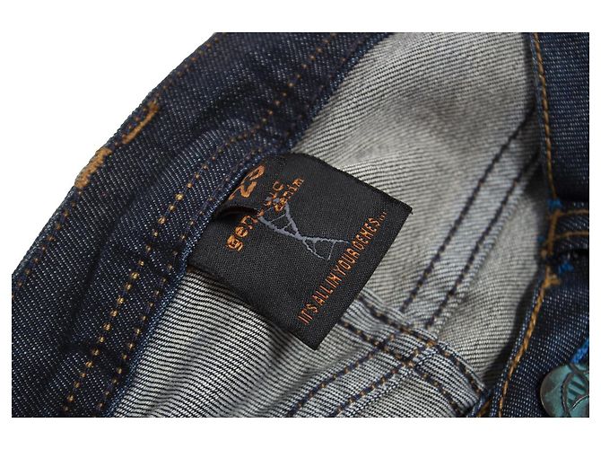 Autre Marque Mezclilla genética, jeans azules con rotos - vista 5