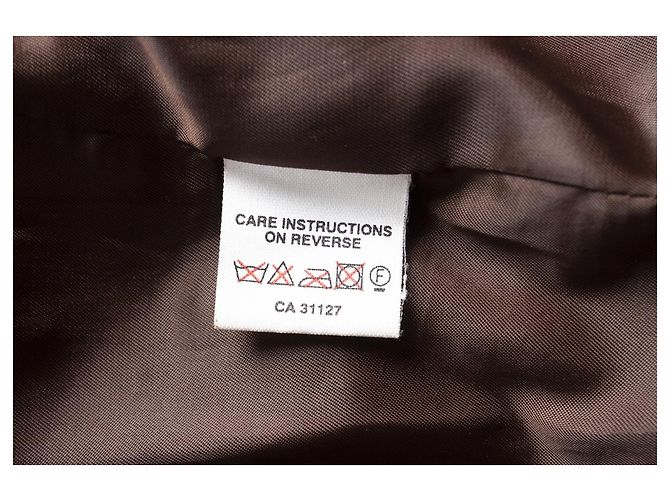 Autre Marque Donna Karan, Braune Wildlederjacke - Ansicht 6