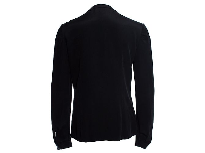 JOSEPH, Schwarze Bluse mit Schleife - Ansicht 2