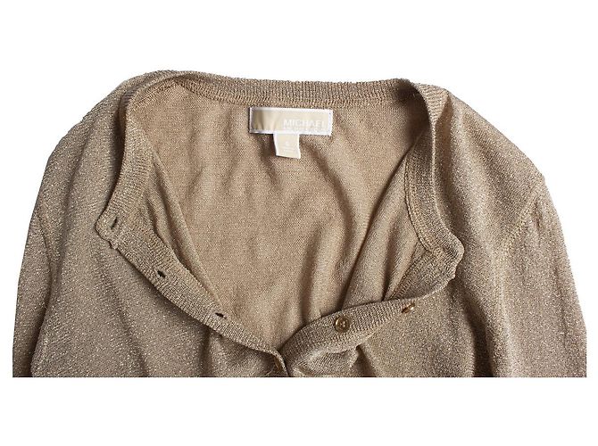 Michael Kors, Top de lúrex dorado - vista 6