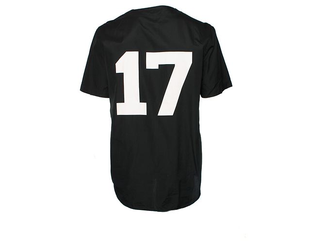 GIVENCHY, maglia nera con numero 17 sul retro di dimensioni 40/l. Nero - vista 3