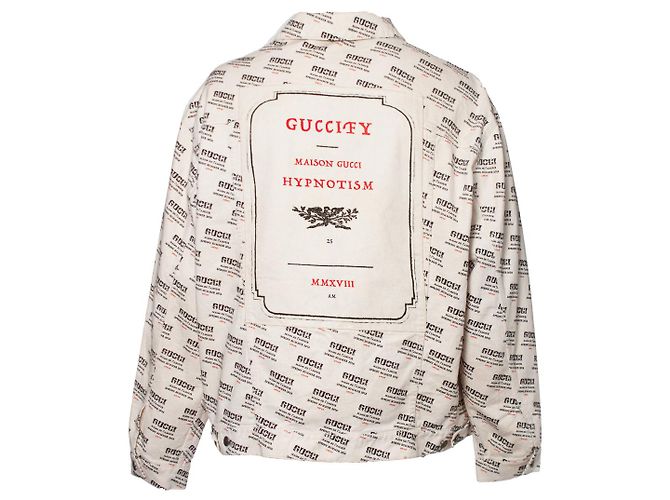Gucci, Jeansjacke von Maison de L’amour Weiß - Ansicht 2