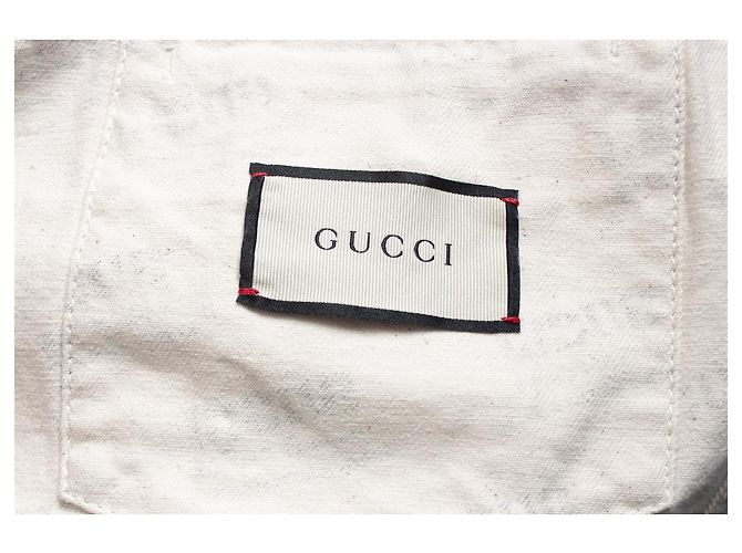 Gucci, Jeansjacke von Maison de L’amour Weiß - Ansicht 6
