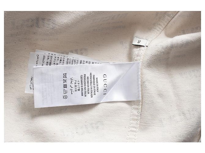 Gucci, Jeansjacke von Maison de L’amour Weiß - Ansicht 8