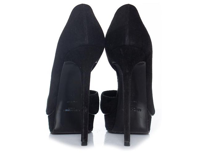 SAINT LAURENT, Janice 105 Décolleté D'Orsay Nero - vista 4
