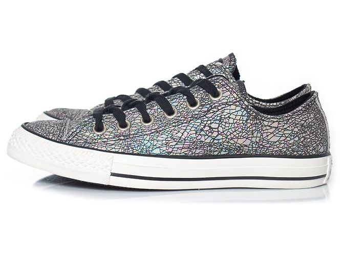 Autre Marque Chuck Taylor x Converse, Scarpe da ginnastica basse iridescenti craquelé Multicolore - vista 2