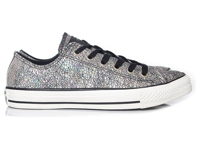 Autre Marque Chuck Taylor x Converse, Scarpe da ginnastica basse iridescenti craquelé Multicolore - vista 4