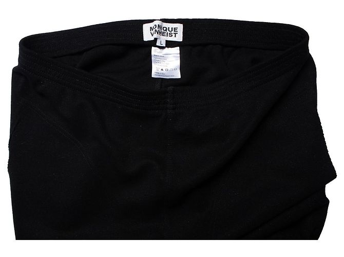 Autre Marque Monique van heist, Schwarze, funkelnde Stretch-Leggings - Ansicht 6