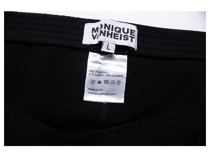 Autre Marque Monique van heist, schwarze Lycra-Leggings - Ansicht 5