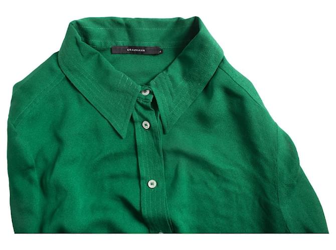 Autre Marque Graumann, camisa verde - vista 6