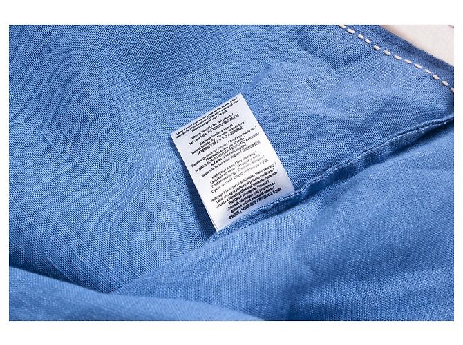 Paul & Joe, Leinenhemd mit Rüschen Blau - Ansicht 6