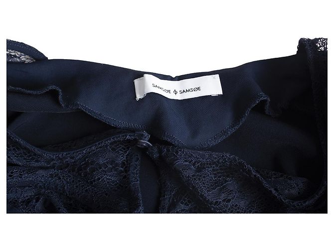 Autre Marque Samsoe Samsoe, Bina-Kleid in Blau - Ansicht 7