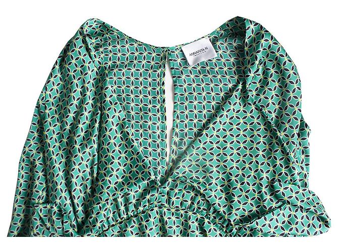 Autre Marque Annarita N, Playsuit mit grünem Multiprint - Ansicht 5