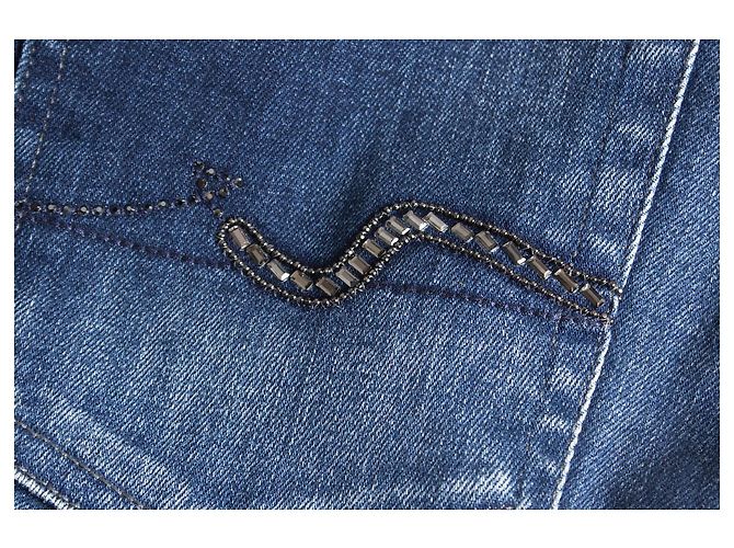 7 For All Mankind, Flared trousers Blue - view 9