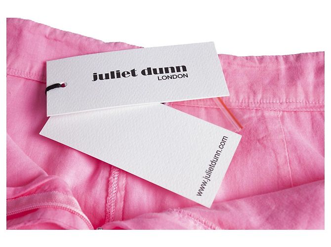Autre Marque Juliette Dunn, Shorts rosa con ricami. - vista 5