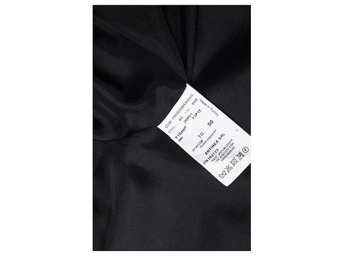 EMPORIO ARMANI, Lederblazer Schwarz - Ansicht 7