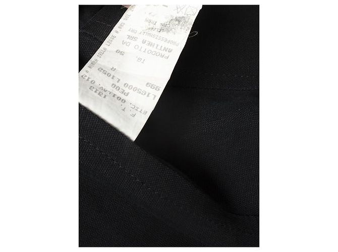EMPORIO ARMANI, Leinenblazer in Schwarz - Ansicht 5