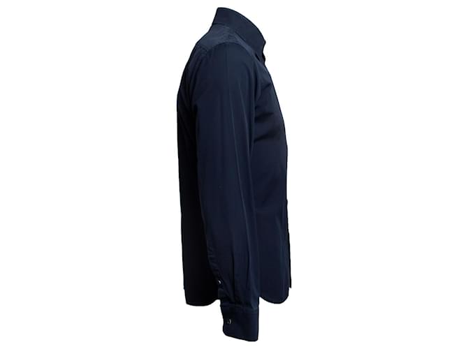 Camisa Prada de algodão azul - vista 3