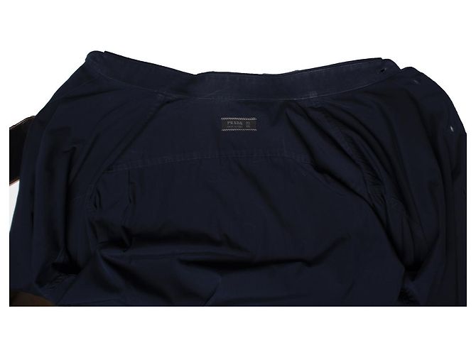 Camisa Prada de algodão azul - vista 7