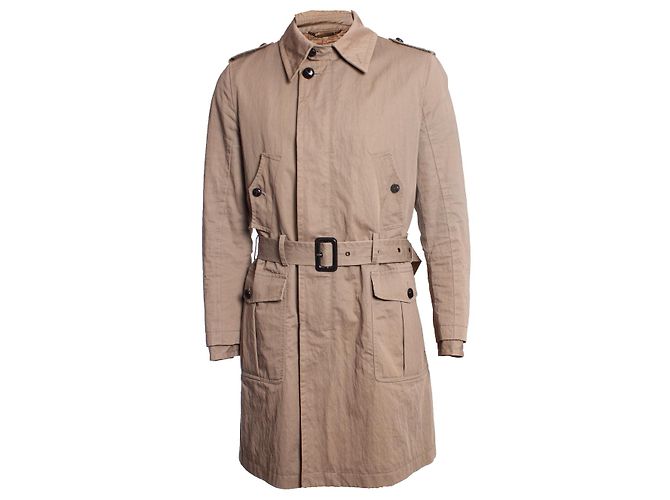 DOLCE & GABBANA, Beiger Trenchcoat - Ansicht 2