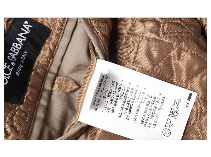 DOLCE & GABBANA, Beiger Trenchcoat - Ansicht 6